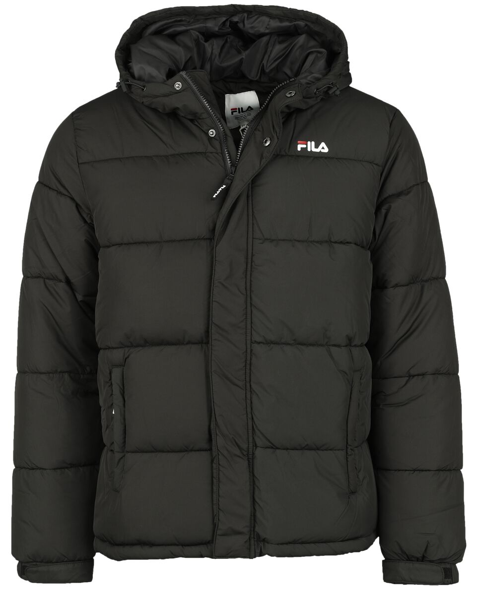 Fila Winterjacke - BENSHEIM padded jacket - S bis XL - für Männer - Größe M - schwarz