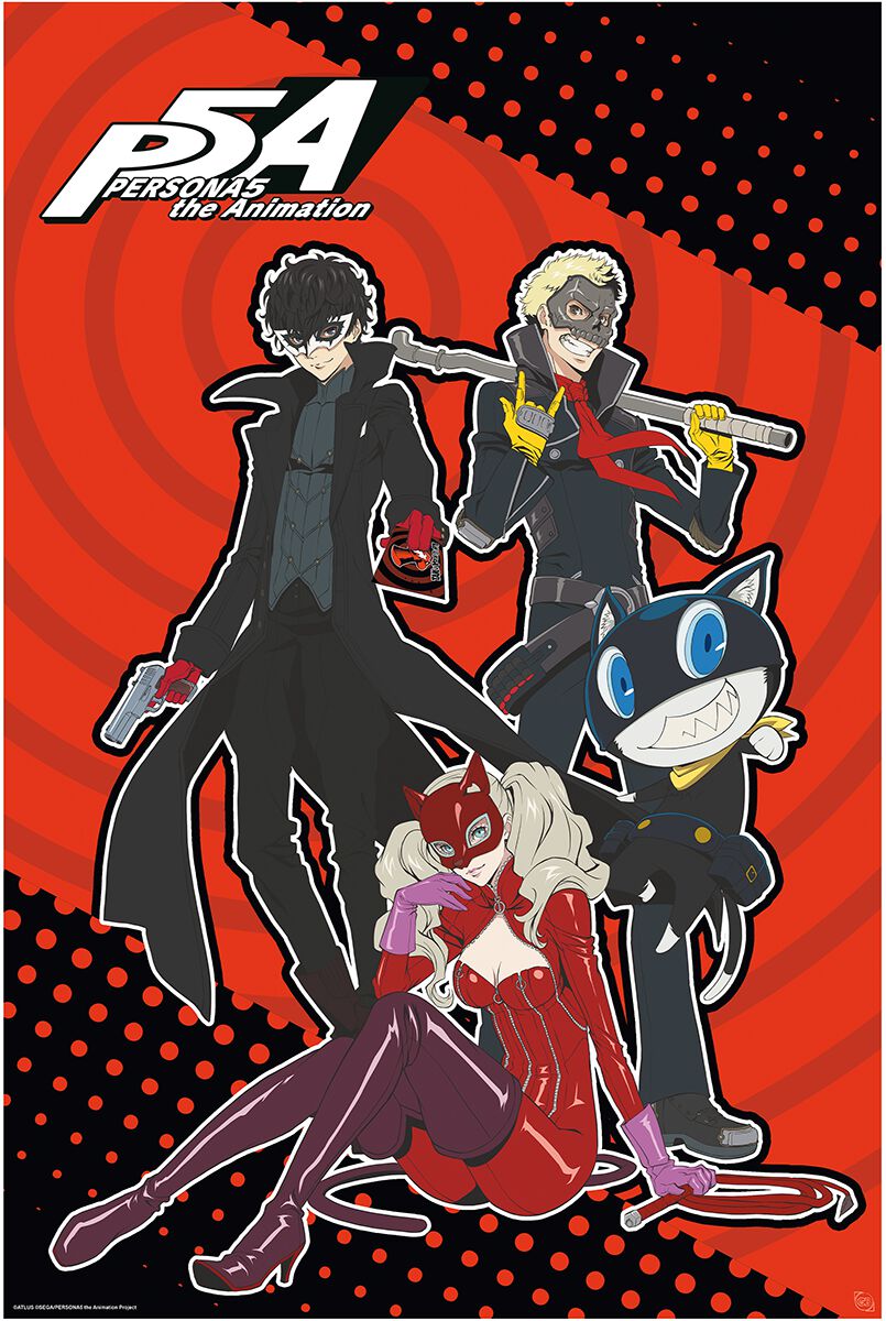 Persona 5 Phantom Thieves Poster multicolor