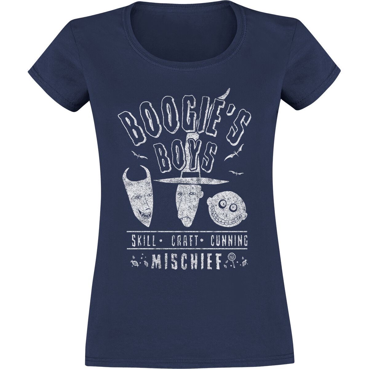 The Nightmare Before Christmas Boogie's Boys T-Shirt blue