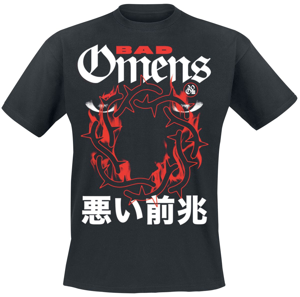 Bad Omens T-Shirt - Villian - M - für Männer - Größe M - schwarz  - Lizenziertes Merchandise!