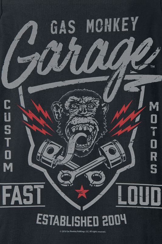 Männer Bekleidung Fastn Loud | Gas Monkey Garage Tank-Top