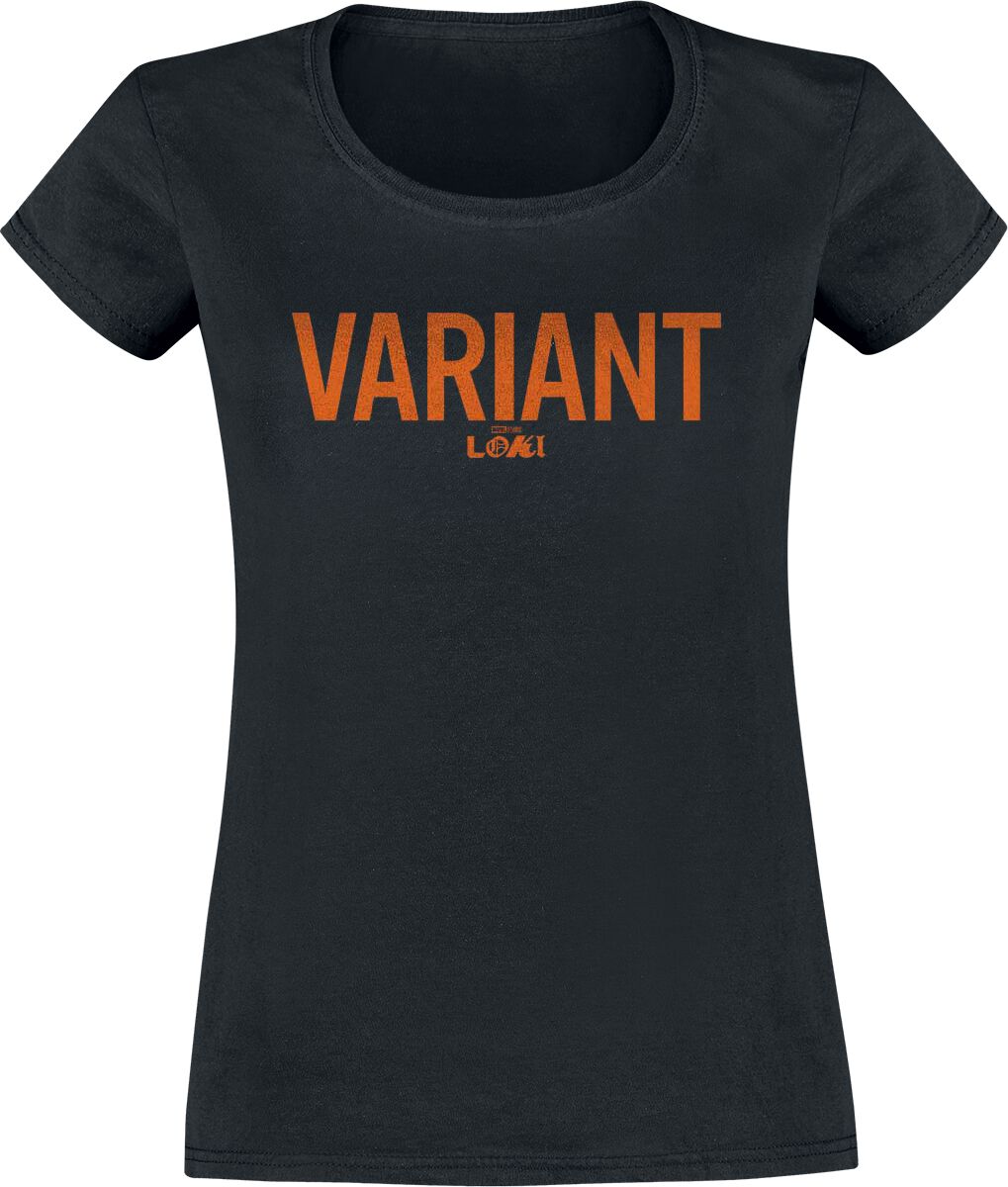 T-Shirt Manches courtes de Loki - Variants - S à XXL - pour Femme - noir