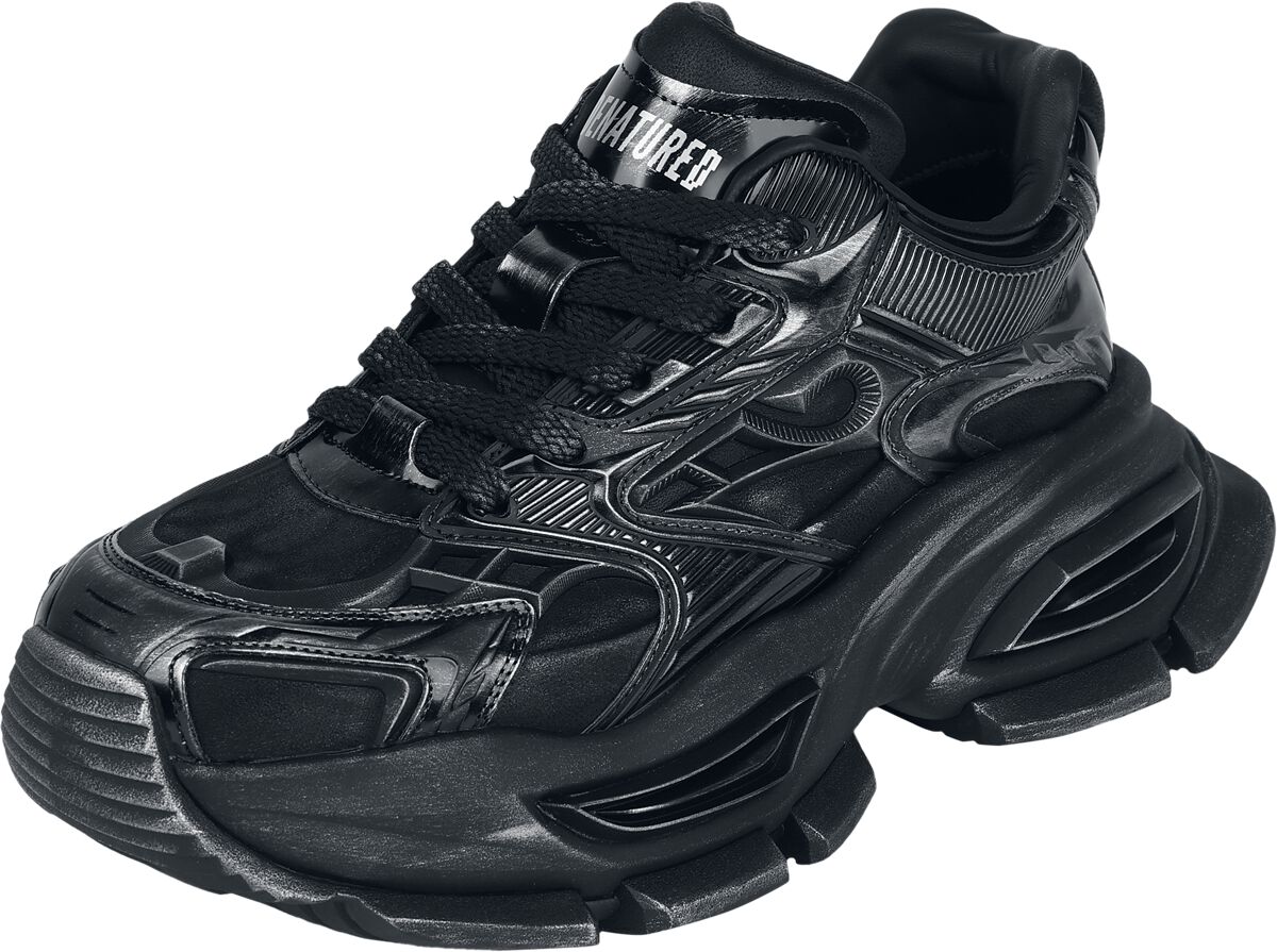 Denatured by KOI Orbit Chunky Sneakers black