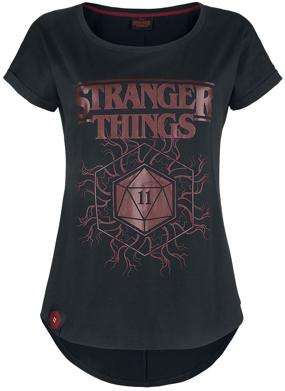 Stranger Things Dice T-Shirt anthracite