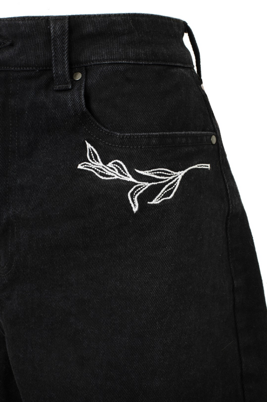 Thumbnail - Hell Bunny Metamorhosis Shorts Short schwarz in XXL