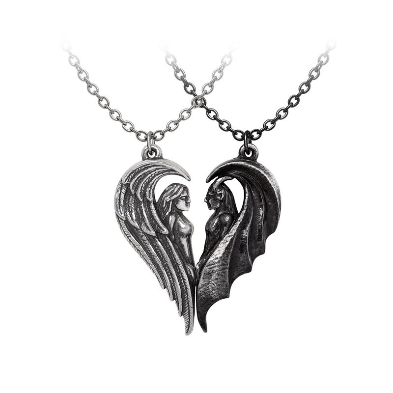 Alchemy Gothic - Gothic Halskette - Dark Chemical Companions - schwarz/silberfarben