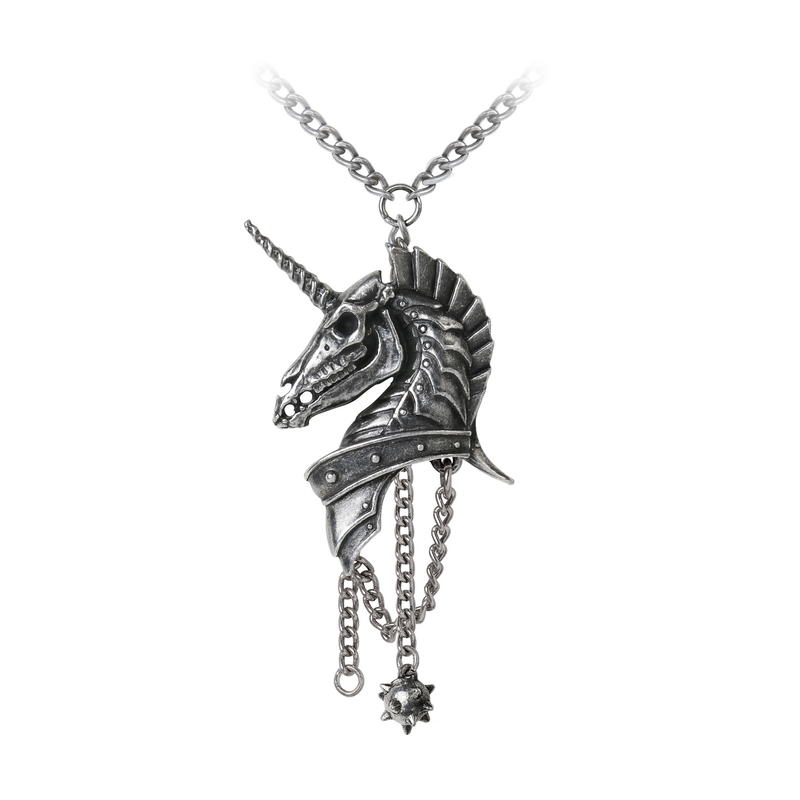 Alchemy Gothic Unicorn Necklace - Geistalon -