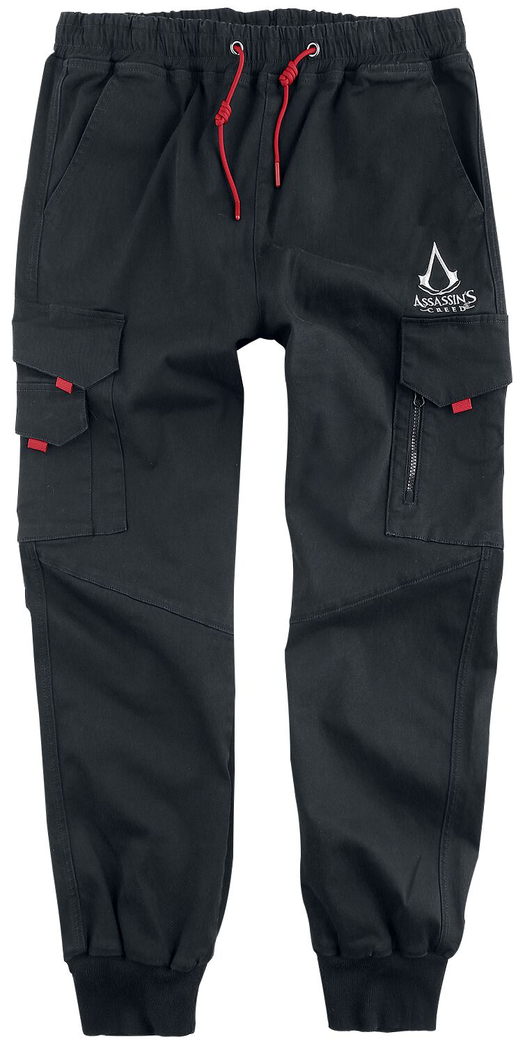 Assassin's Creed Logo Cargo Trousers black