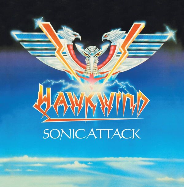 Hawkwind Sonic Attack LP blue