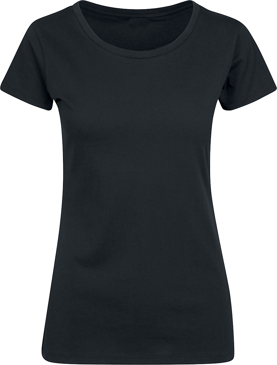 Built Your Brand - Ladies Basic Tee - Girls shirt - black image
