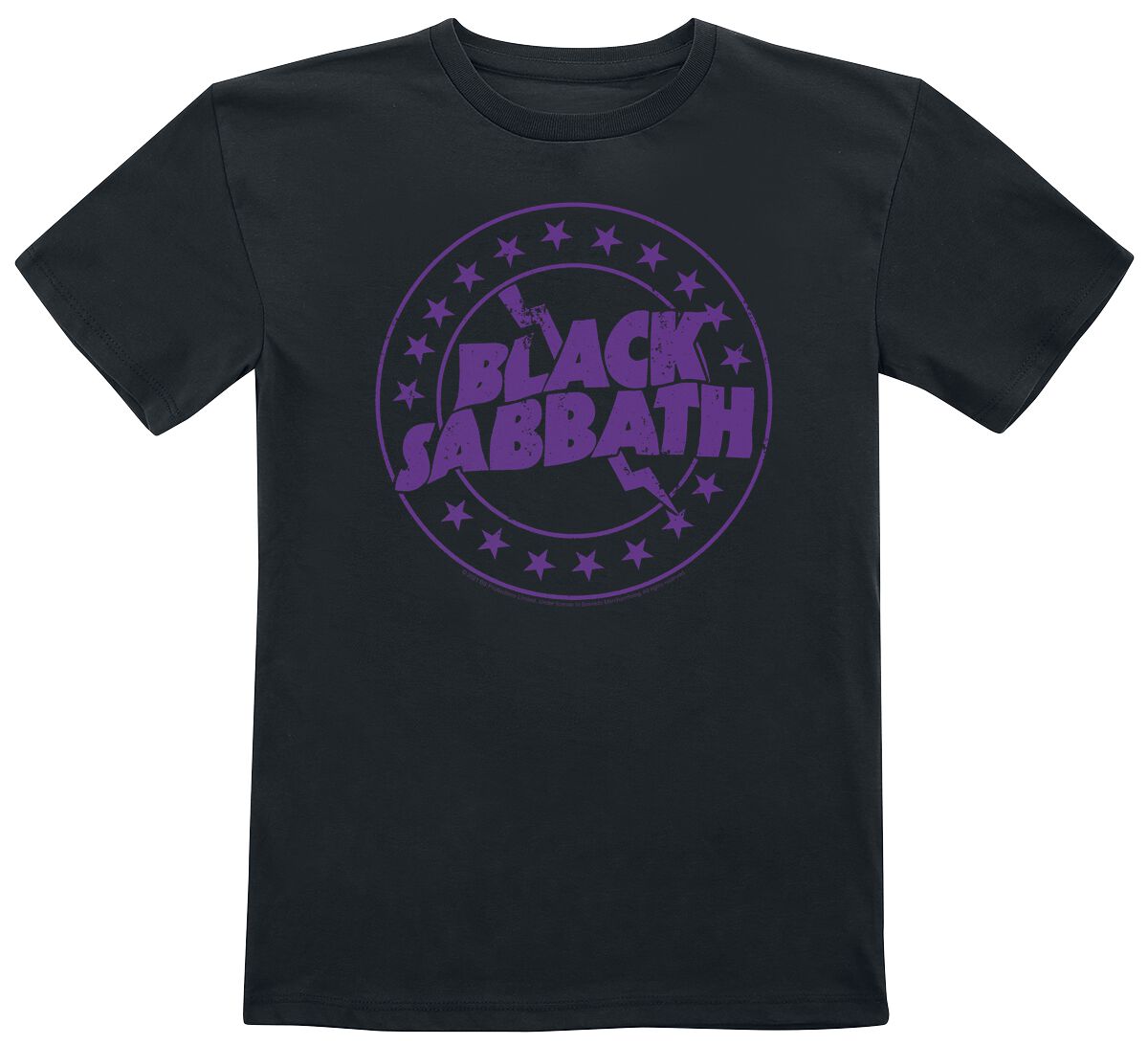 Black Sabbath Metal Kids – Emblem T-Shirt schwarz Black Sabbath Metal Kids – Emblem T-Shirt schwarz