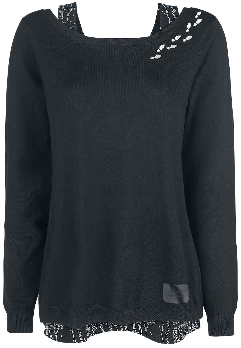 Harry Potter Karte des Rumtreibers Strickpullover schwarz