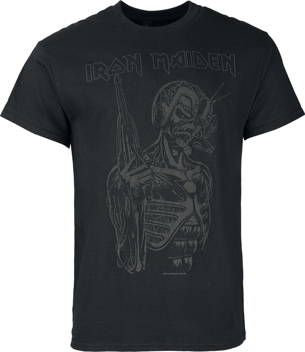 Iron Maiden Somewhere In Time T-shirt black