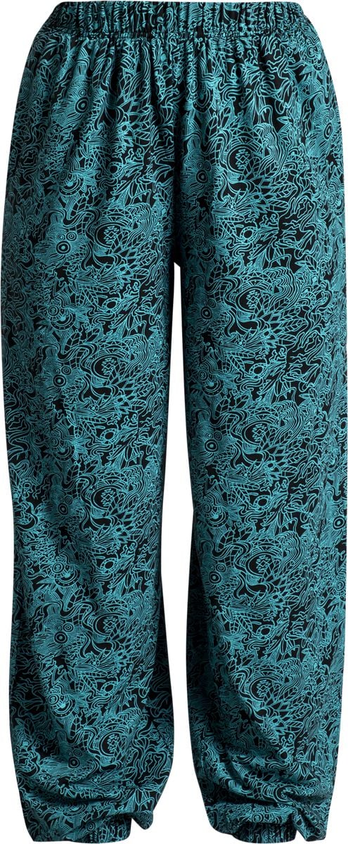 4068143319171 - Pants With Alloverprint Stoffhose schwarz in XL