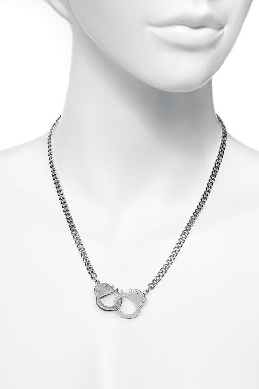 EtNox Schlangen Pentagramm Halskette - Silber Gothic Wikinger Unisex Schmuck