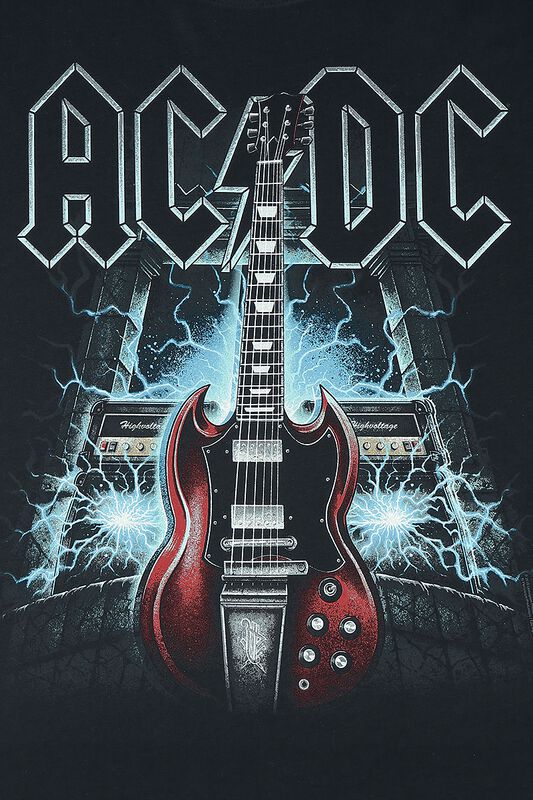 High Voltage Guitar | AC/DC T-Shirt | EMP