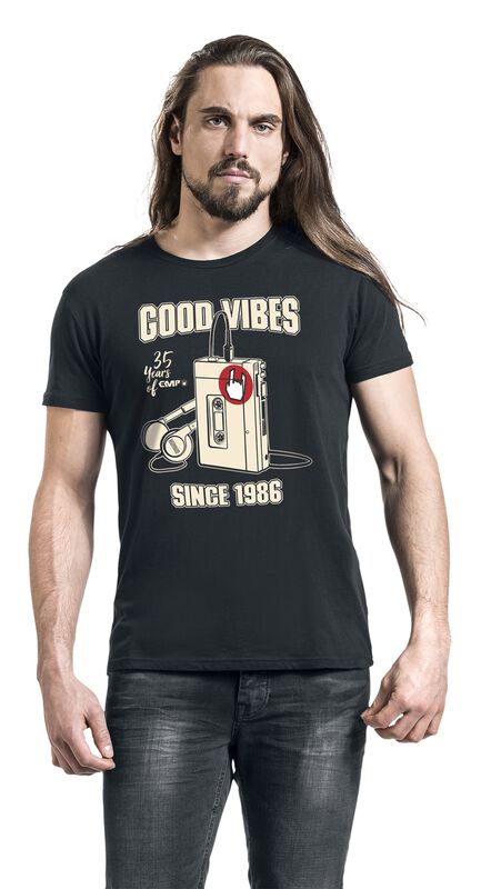 Große Größen Männer Good Vibes Since 1986 | 35 Jahre EMP T-Shirt