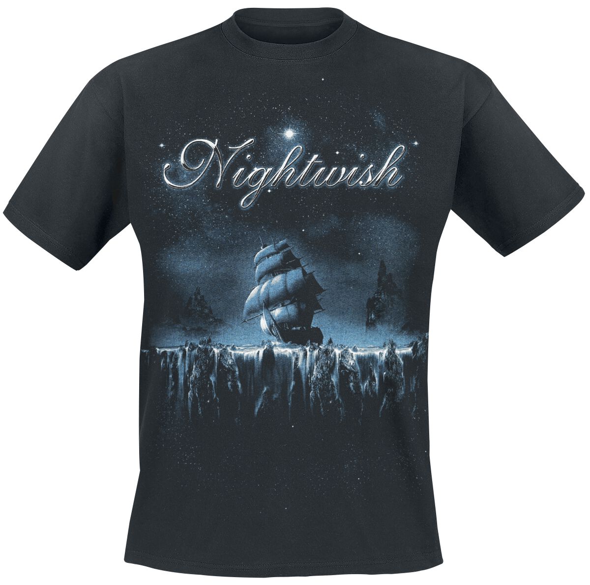 Image of T-Shirt di Nightwish - Woe To All - M - Uomo - nero