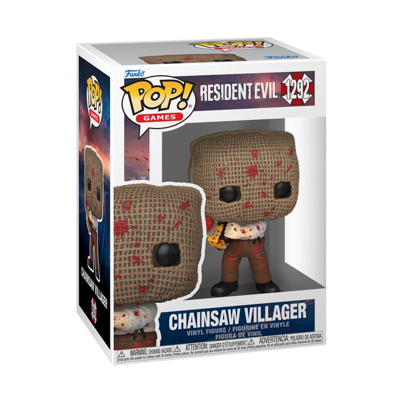 Resident Evil Chainsaw Villager vinylfiguur 1292 Unisex Funko Pop! - Neutraal - Standard