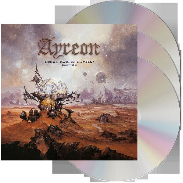 Ayreon Universal migrator part I & II CD multicolor