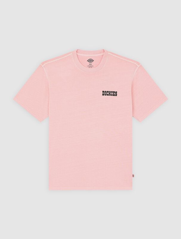 Dickies T-Shirt - BUCHTELL TEE - S bis XXL - für Männer - Größe XL - rosa