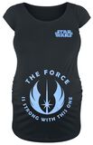 The Force Is Strong With This One - Umstandsmode, Star Wars, T-Shirt