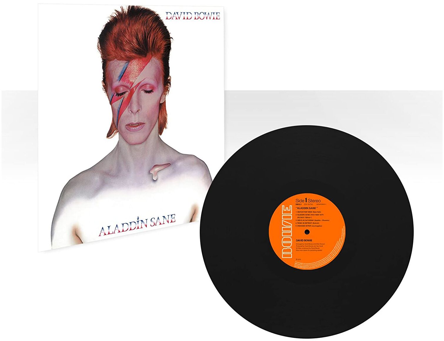 David Bowie Aladdin Sane LP multicolor