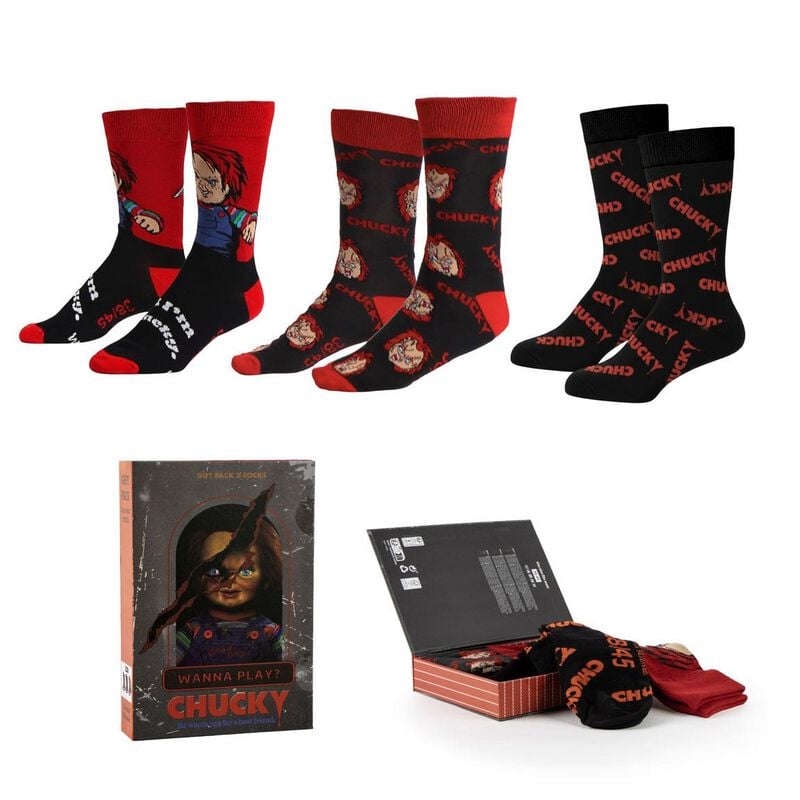 Levně Chucky - Child's Play Chucky Ponožky vícebarevný