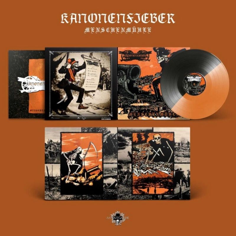 Menschenmühle von Kanonenfieber - LP (Coloured, Limited Edition, Re-Release, Standard)