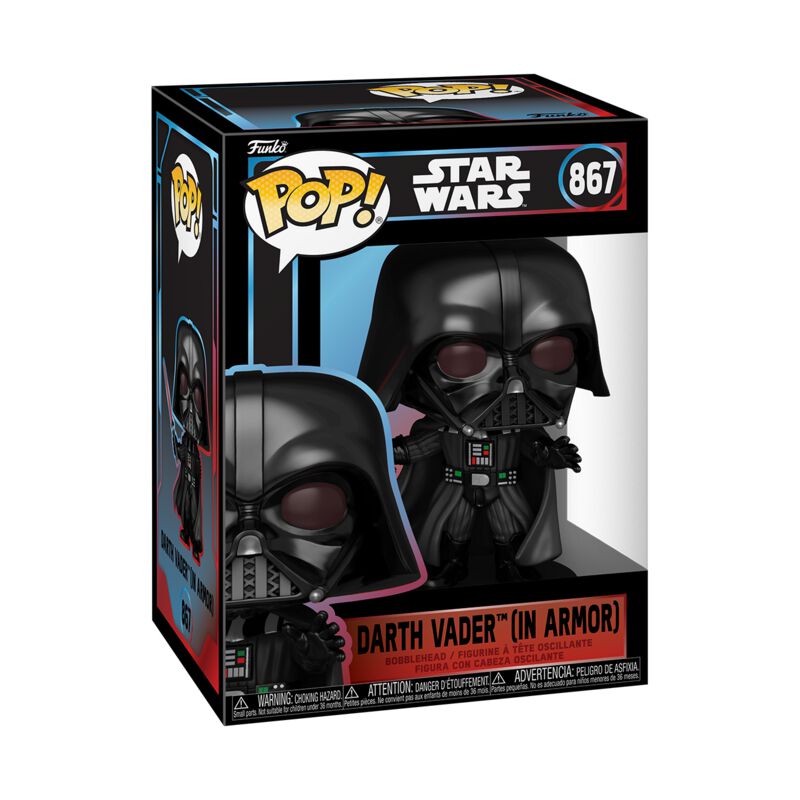 Star Wars - Darth Vader (in armor) vinylfiguur 867 - Funko Pop! - Funko Shop Europe