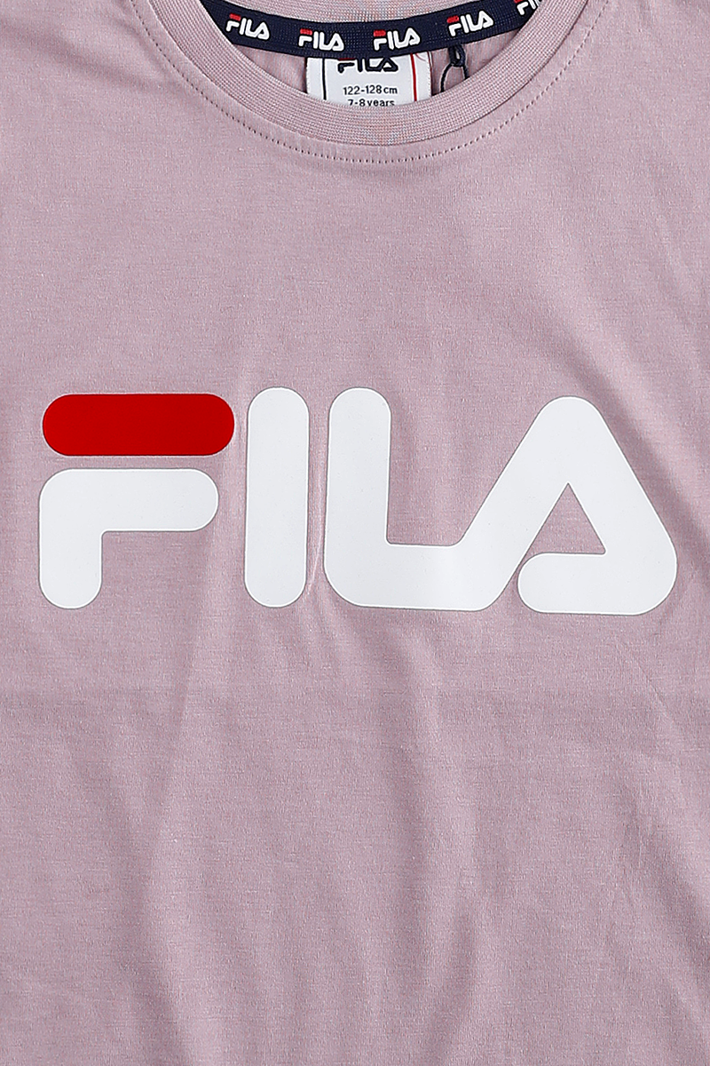 Fila Sala Classic Logo Tee T-Shirt rosé
