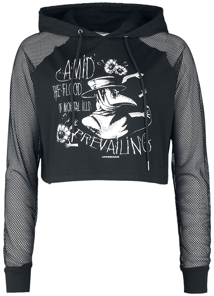 Sweat-shirt à capuche Gothic de Jawbreaker - Prevailing Printed Hoodie - XS à XXL - pour Femme - noi