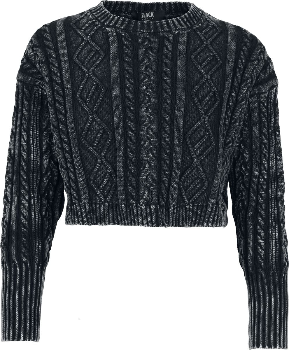 Black Premium by EMP Essential Knitted Jumper black