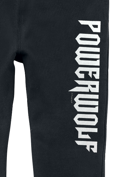 Powerwolf Metal-Kids - Logo Jogginghose schwarz - 40.01% Rabatt