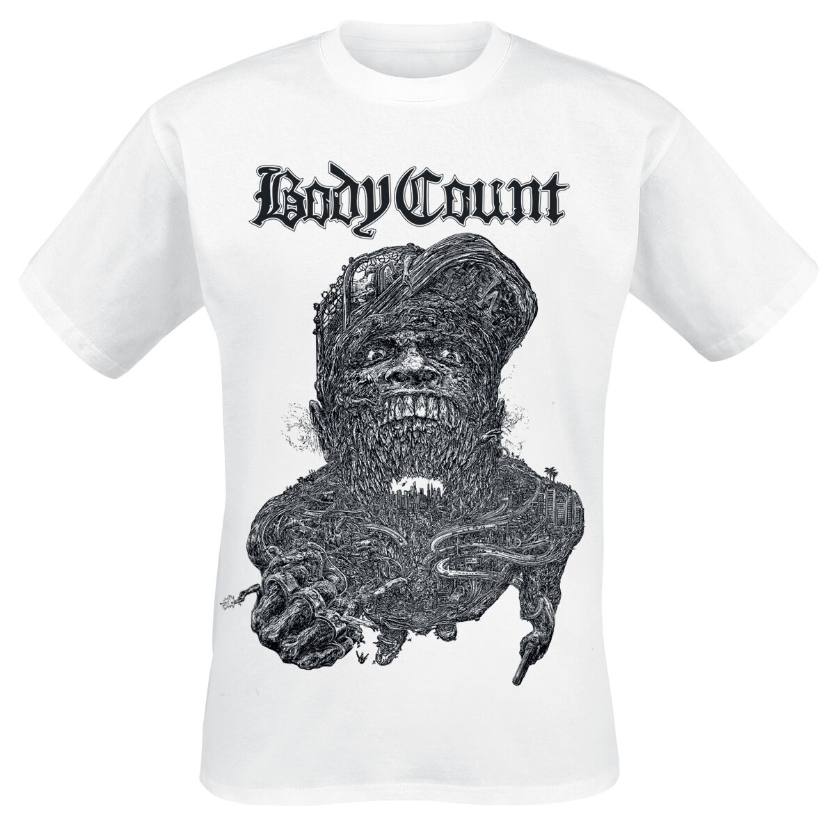 Body Count Carnivore T-Shirt white