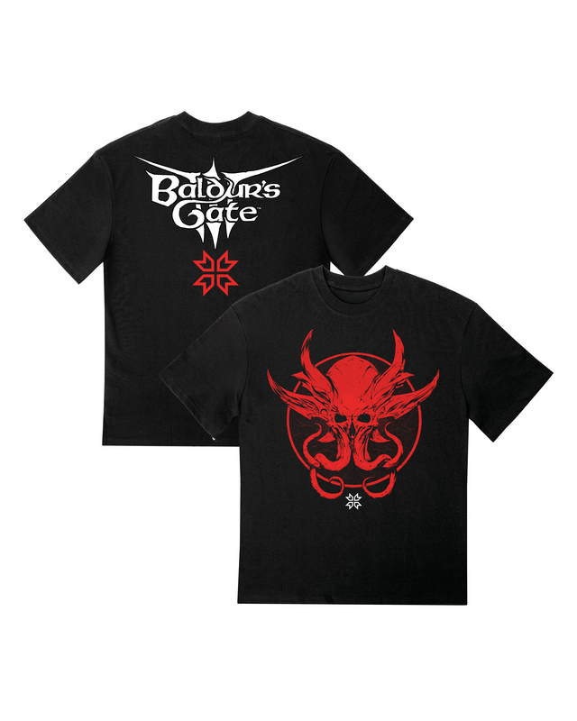 Dungeons and Dragons  T-Shirt - Baldur's Gate - black