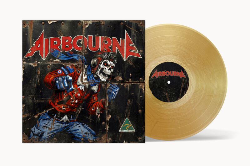 Airbourne von Airbourne - LP (Coloured, Gatefold, Limited Edition)
