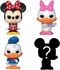 Minnie, Daisy, Donald + Mystery Figur (Bitty Pop! 4 Pack) Vinyl Figuren
