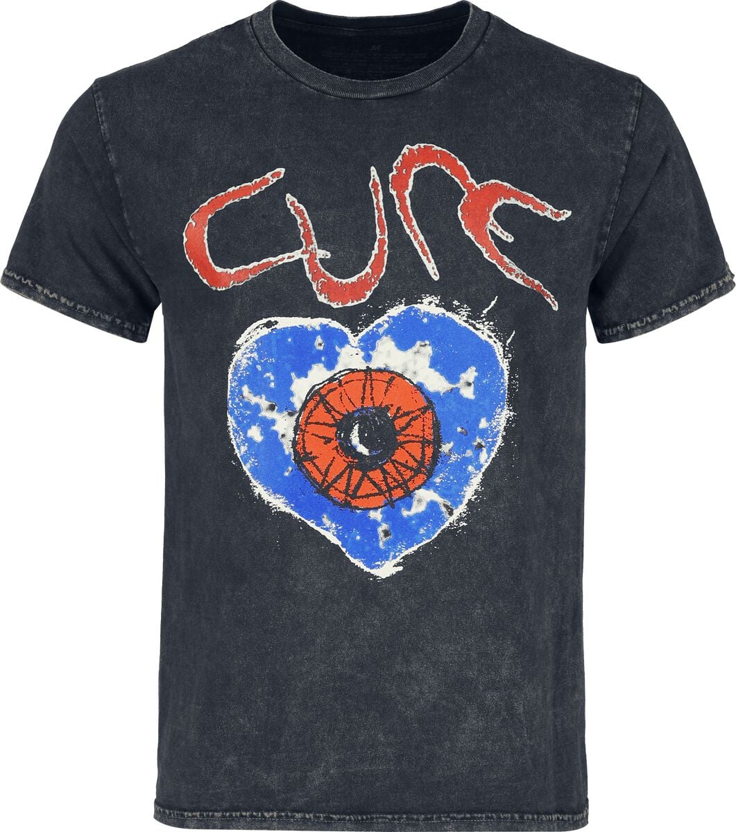 The Cure Wish Tour 92 T-Shirt schwarz in L