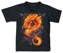 Fire Dragon, Spiral, T-Shirt