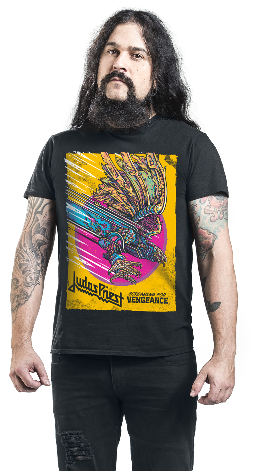 Judas Priest SFV Comic Cover T-Shirt schwarz