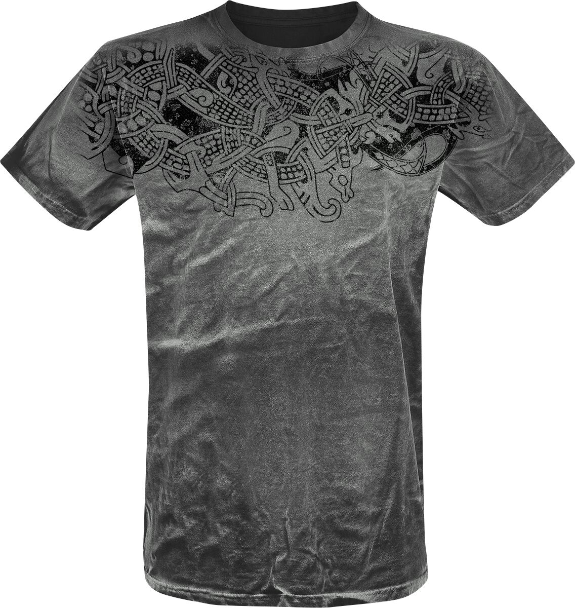 Outer Vision T-Shirt - Thunderstorm - S bis 3XL - für Männer - Größe M - grau