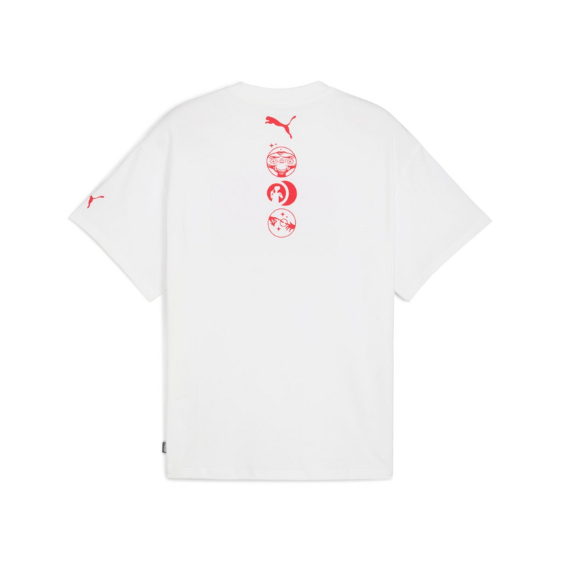 4069157898737 - Hoops x ET Tee I T-Shirt weiß in M