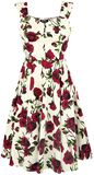 50s Ditsy Rose Floral Summer Dress, H&R London, Mittellanges Kleid