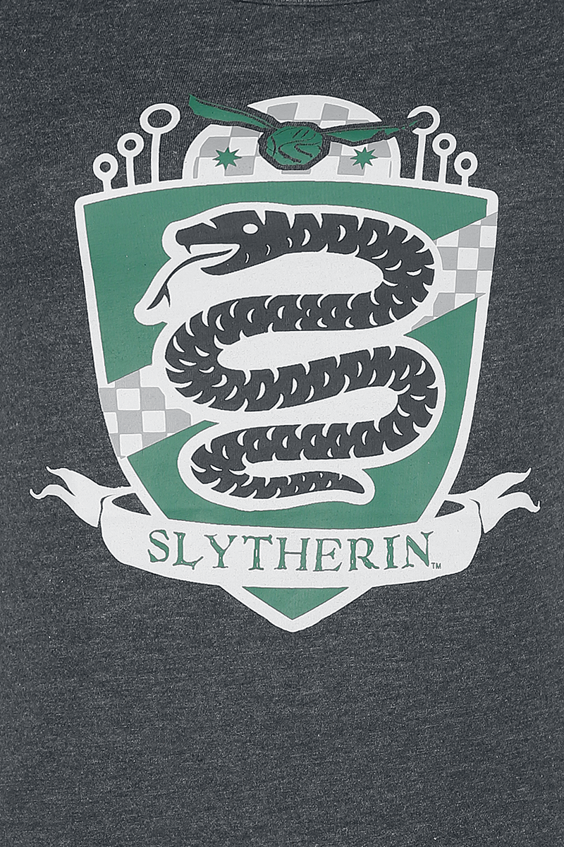 Harry Potter Slytherin Quidditch Schlafanzug grün grau