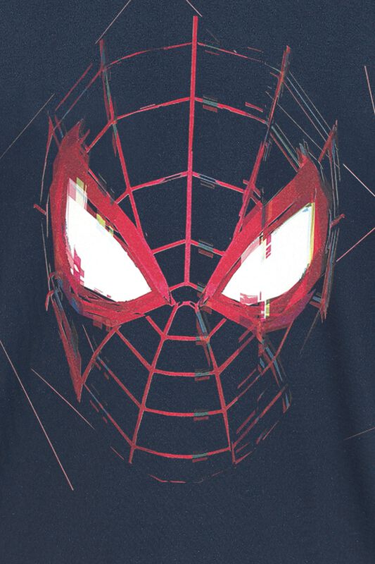 Filme & Serien Spider-Man Miles Morales - Maske | Spider-Man T-Shirt