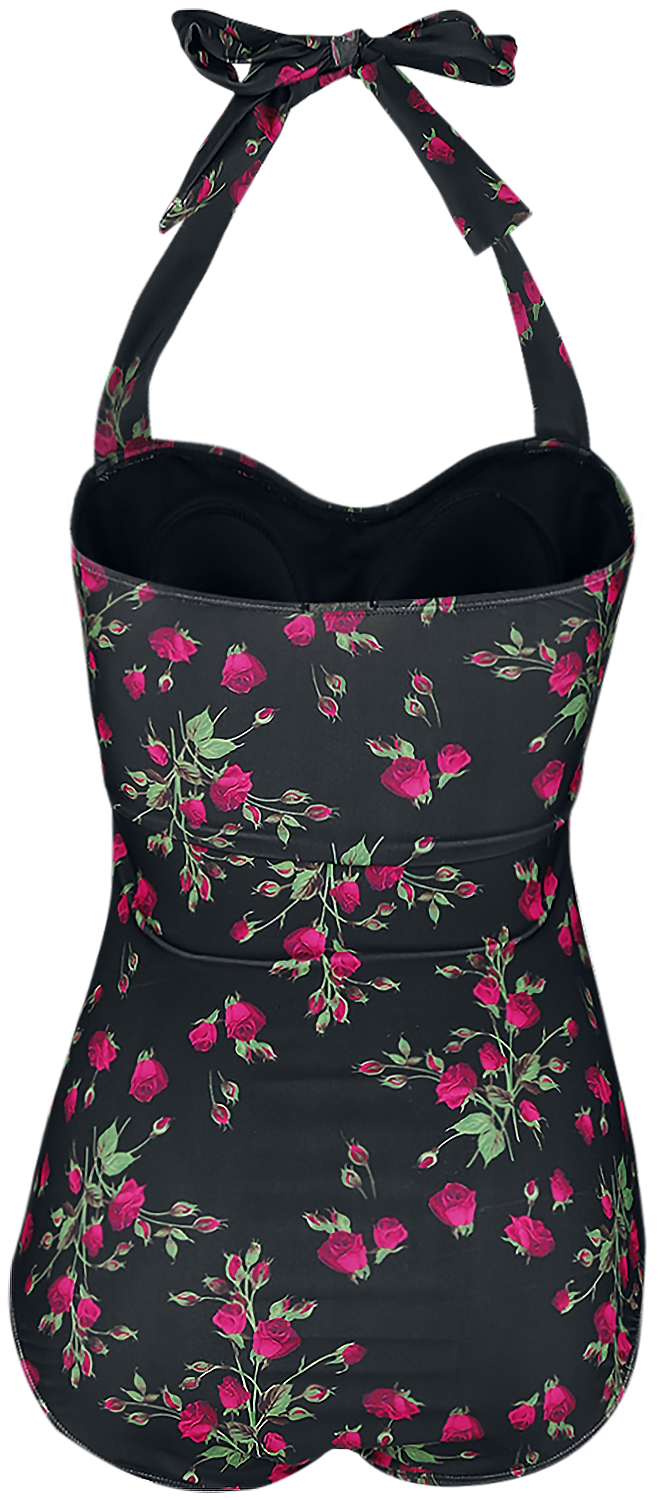 Pussy Deluxe Vintage Rose Swimsuit Badeanzug multicolor