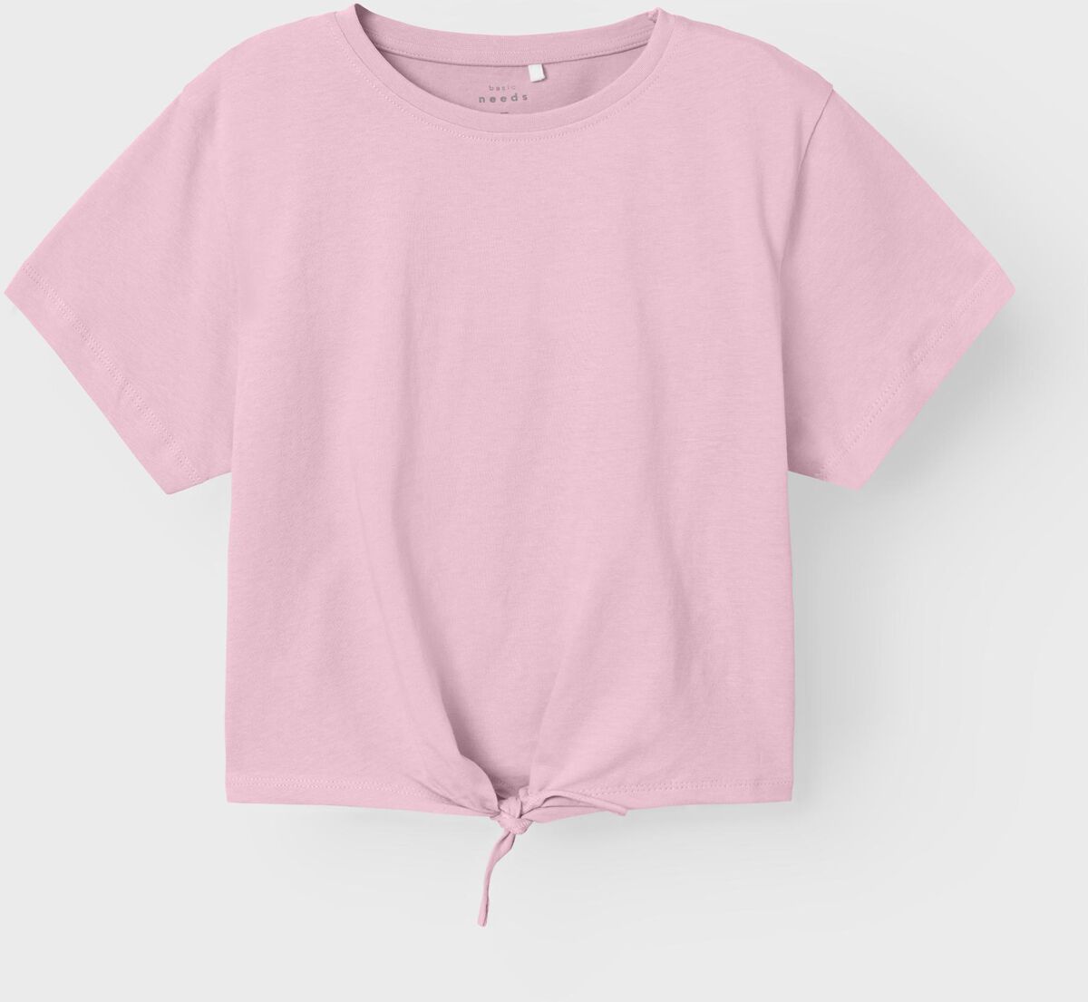 Image of T-Shirt di name it - NKFVaya S/S loose top - 122/128 a 158/164 - ragazze - rosa pallido