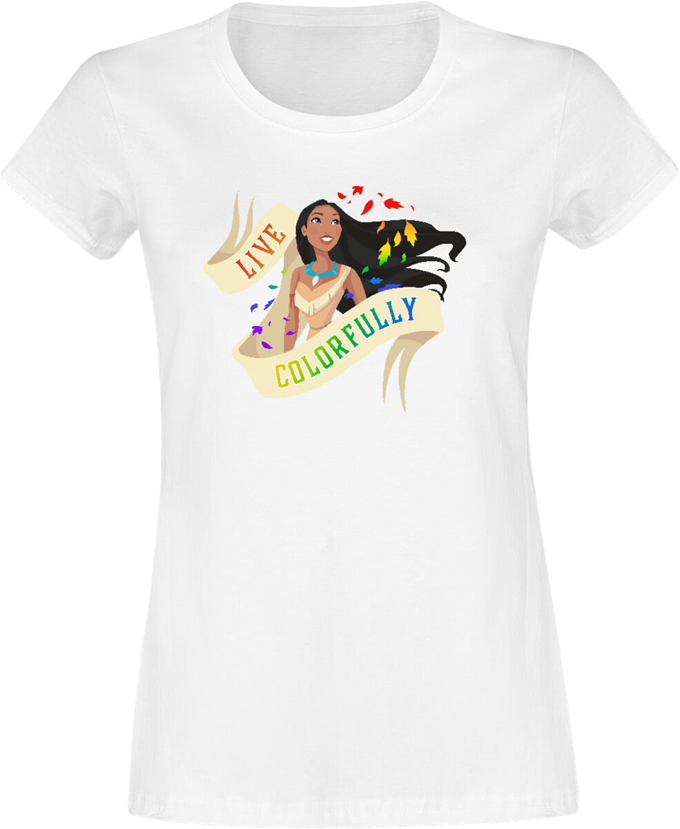 Pocahontas Live Colourfully T-Shirt white