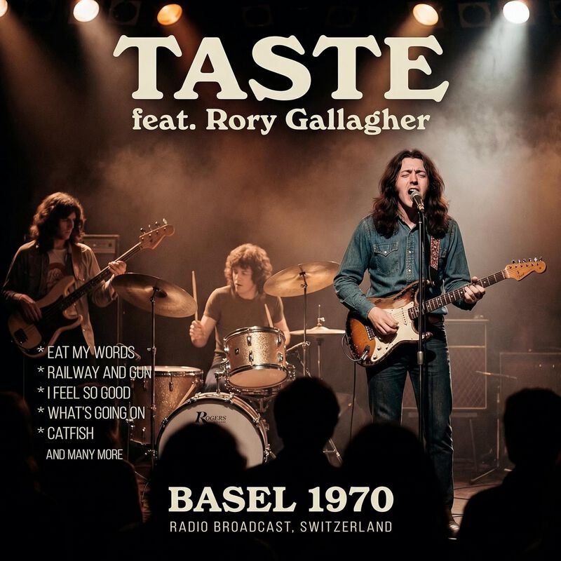 Basel 1970 von Taste Feat.Rory Gallagher - CD (Jewelcase)